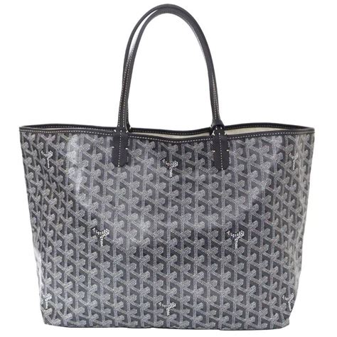 grey Goyard handbags